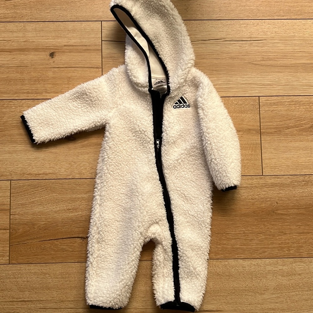 Adidas Baby Sherpa Fleece Coverall